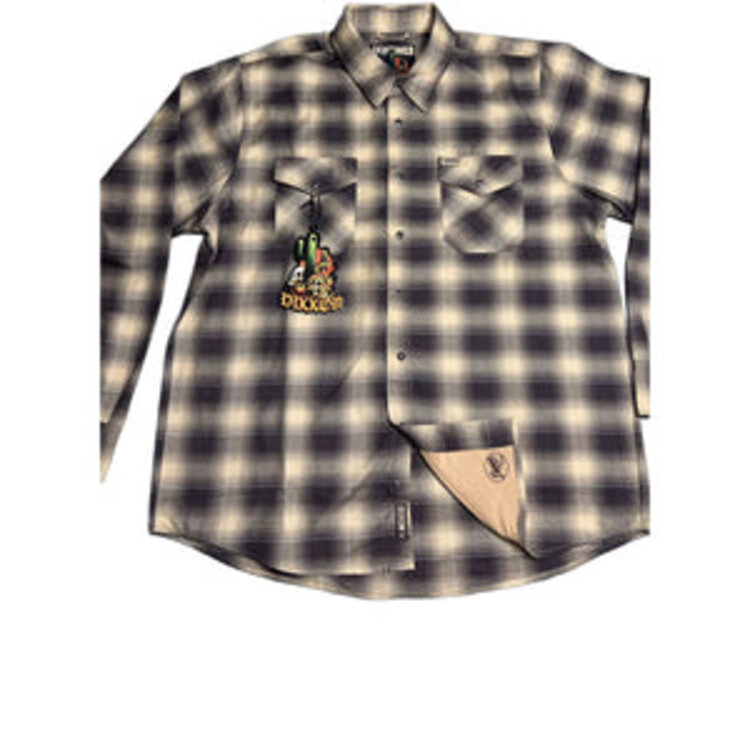 Dixxon Youth Sidewinder Flannel | Green / White