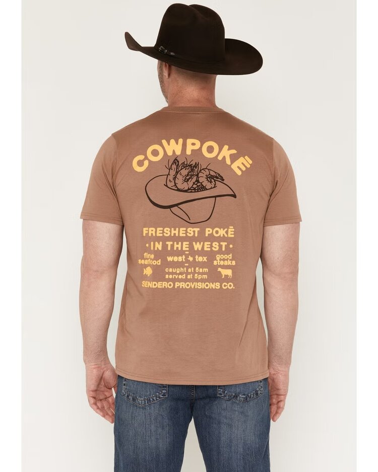 Sendero Provisions Co. Sendero Provisions Co. Cowpokes & Poets T-Shirt | Light Brown