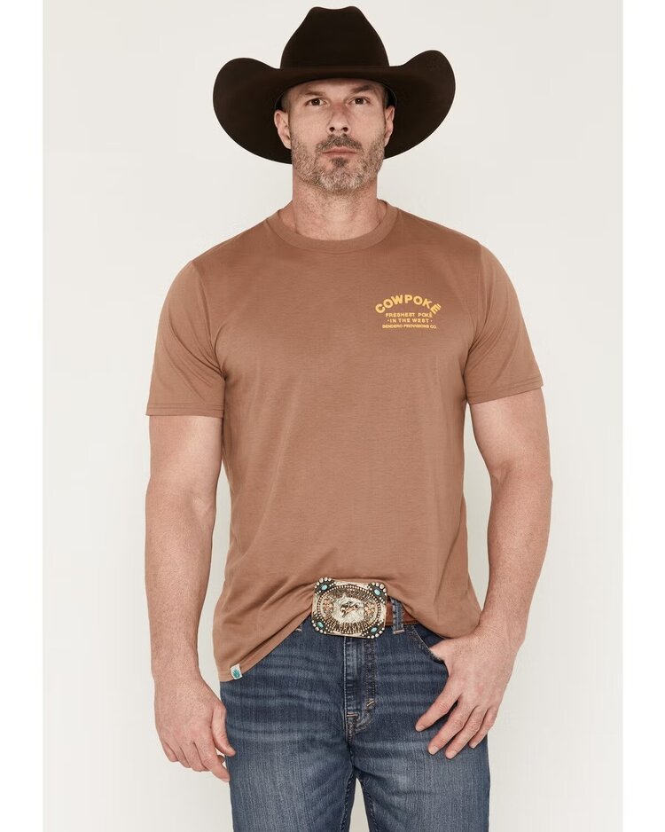 Sendero Provisions Co. Sendero Provisions Co. Cowpokes & Poets T-Shirt | Light Brown