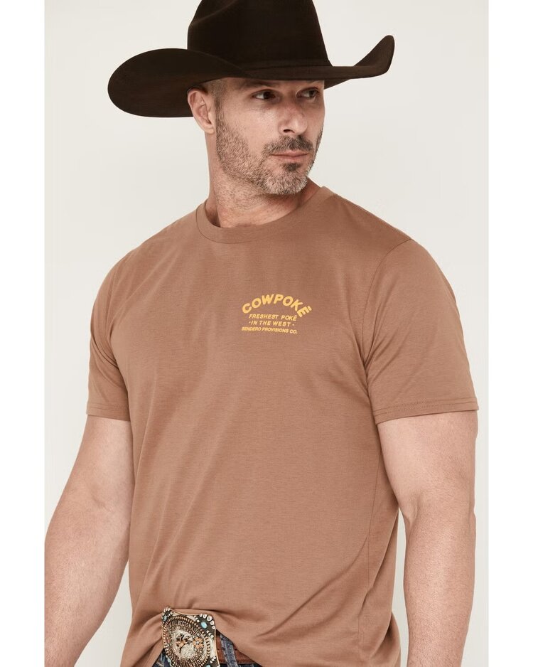 Sendero Provisions Co. Sendero Provisions Co. Cowpokes & Poets T-Shirt | Light Brown