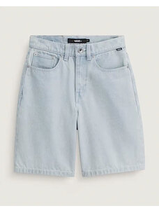 Vans Boys Check-5 Baggy Denim Short | Blue Ice