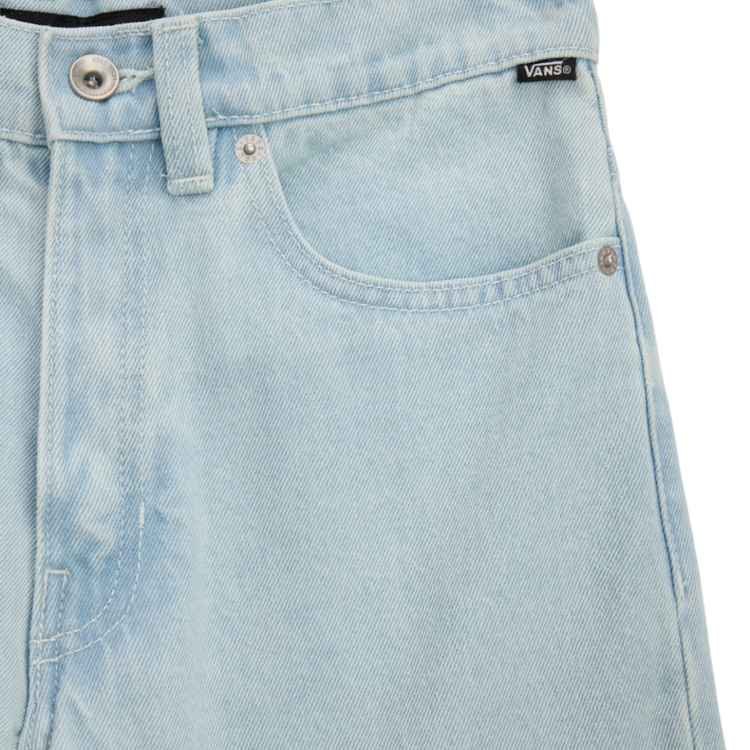 Vans Boys Check-5 Loose Denim Pant | Blue Ice