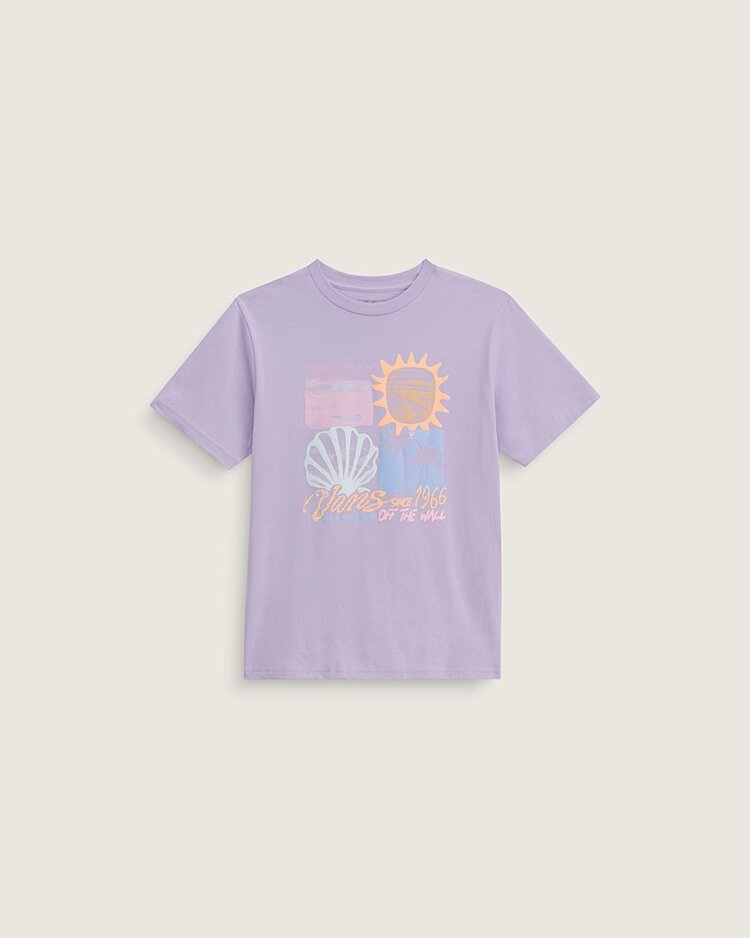 Vans Vans Girls Shore Thing Short Sleeve Tee | Soft Orchid