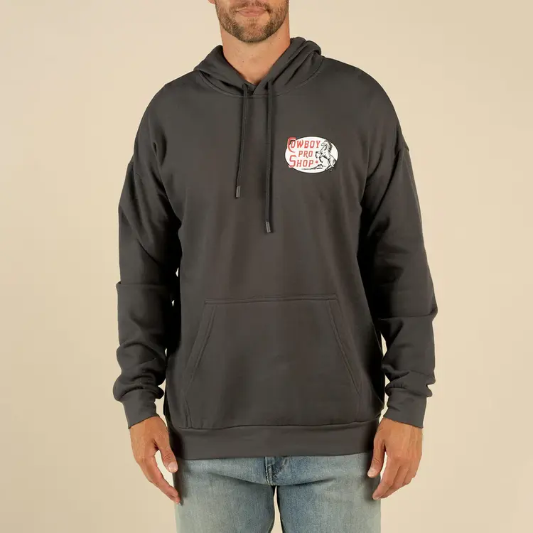 Sendero Provisions Co. Cowboy Pro Shop Hoodie | Vintage Black