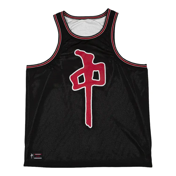 RDS RDS Mesh Tank All Star | Black/Red
