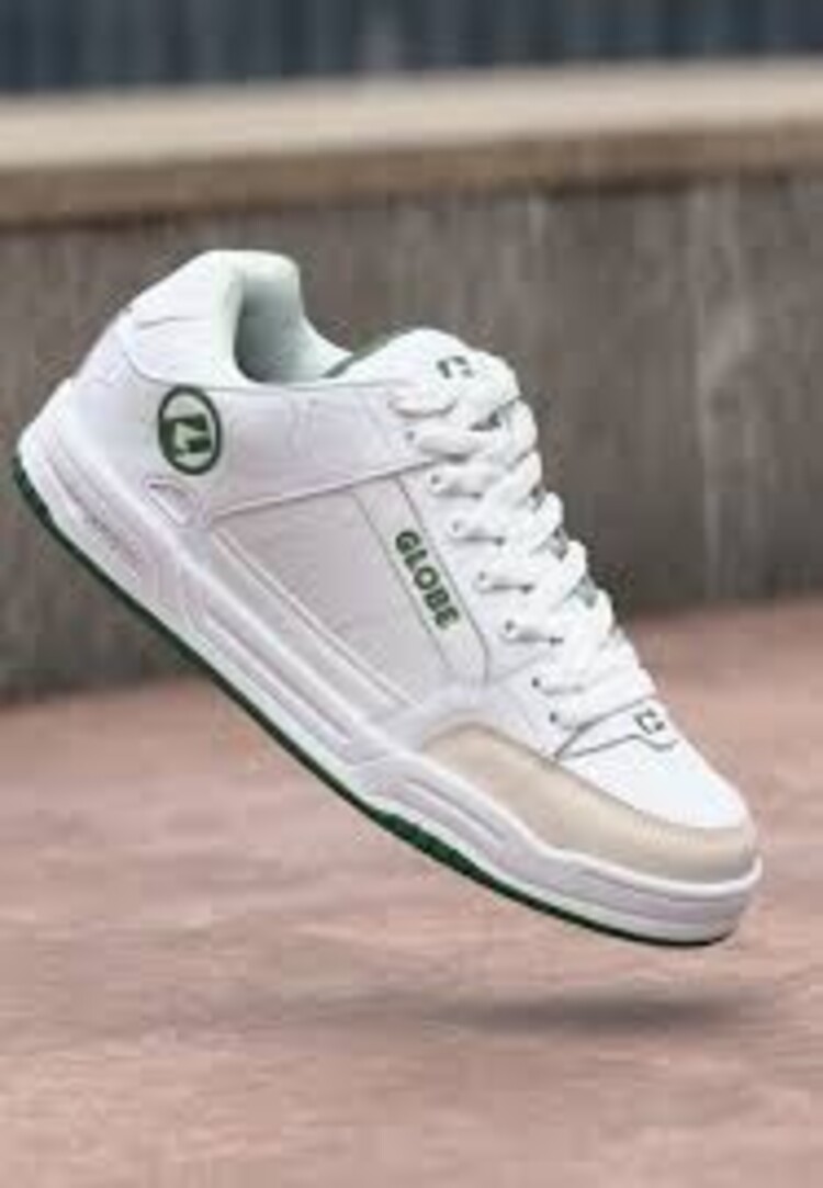 Globe Tilt | White/Green