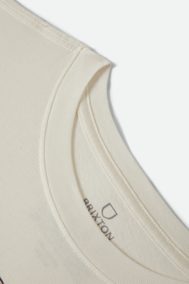 Brixton Brixton The Getaway Oversized Boyfriend T-shirt | Vintage White