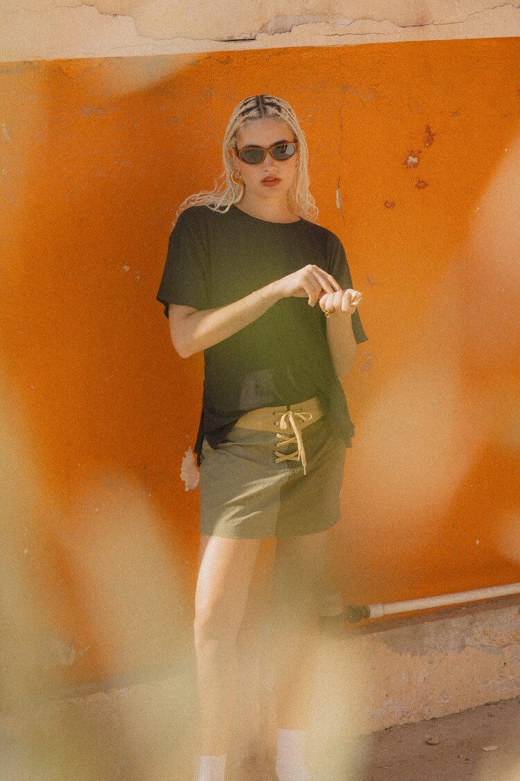 Brixton Carefree Organic Garment Cinch T-shirt | Black