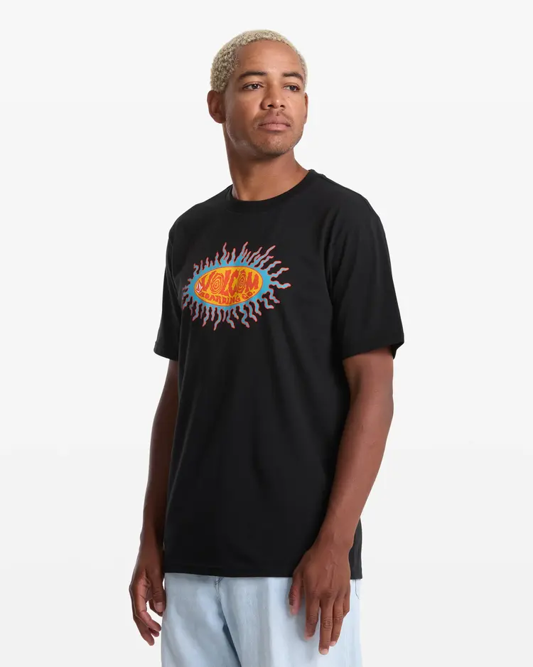 Volcom Live Wire Short Sleeve Tee | Black