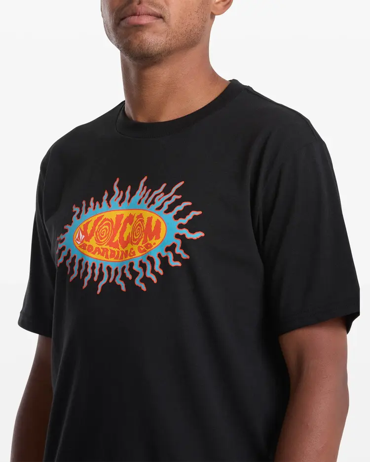 Volcom Live Wire Short Sleeve Tee | Black