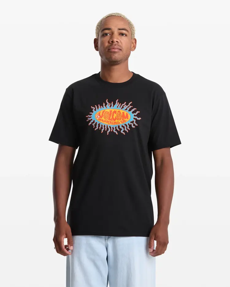Volcom Live Wire Short Sleeve Tee | Black