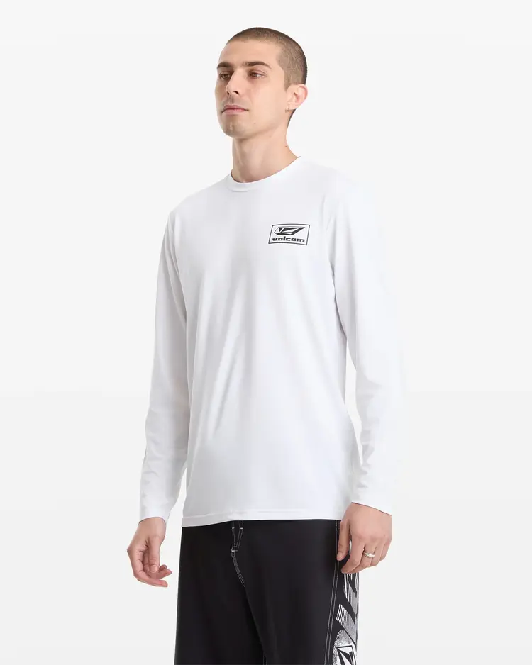 Volcom Modstone Loose Long Sleeve | White
