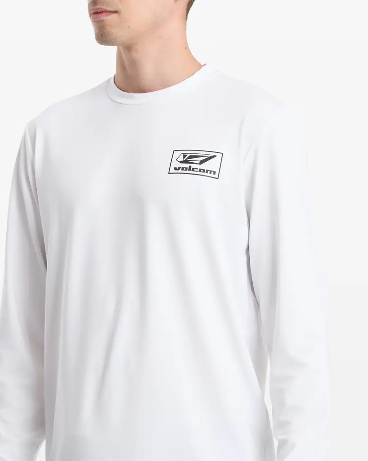 Volcom Modstone Loose Long Sleeve | White