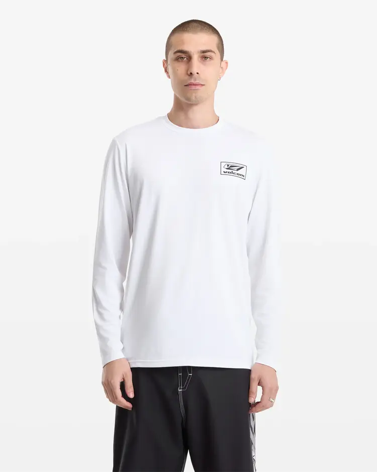 Volcom Modstone Loose Long Sleeve | White