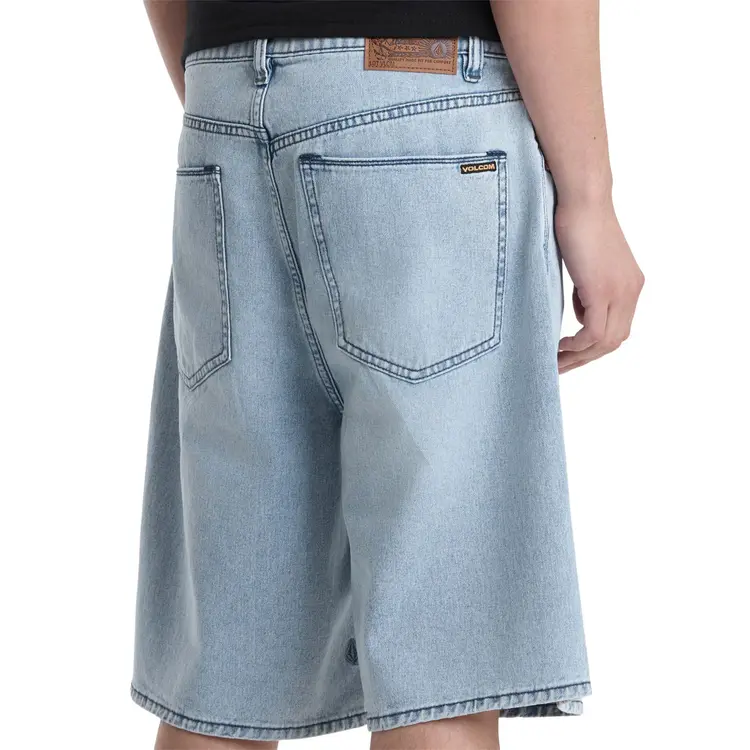 Volcom Billow Denim Short 22 | Dust Bowl Indigo