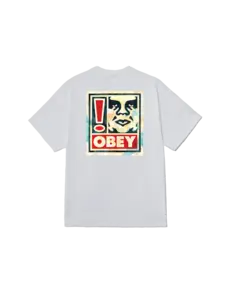 Obey Exclamation T-shirt | White