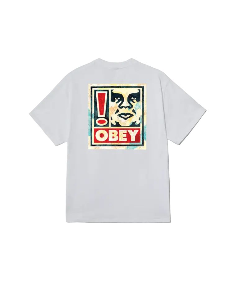 Obey Exclamation T-shirt | White