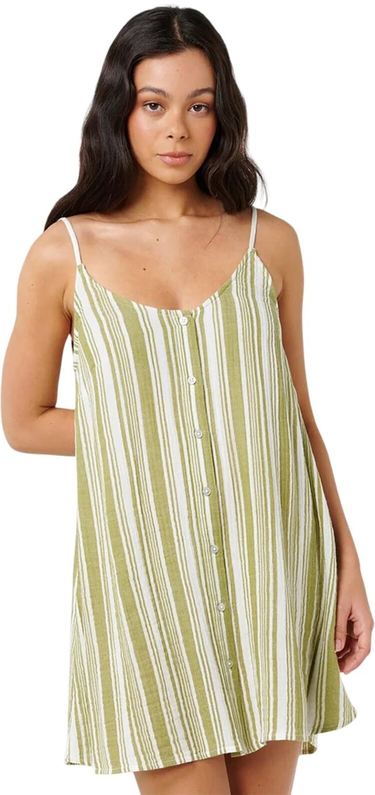 Rip Curl Premium Surf Stripe Cover Up | Olive