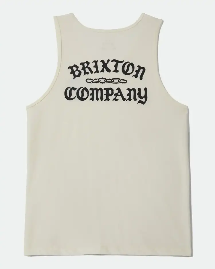 Brixton Chains Tank Top | Off White