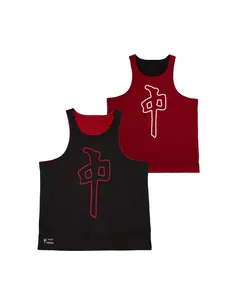 RDS Mesh Tank Grande Reversible | Black/Red