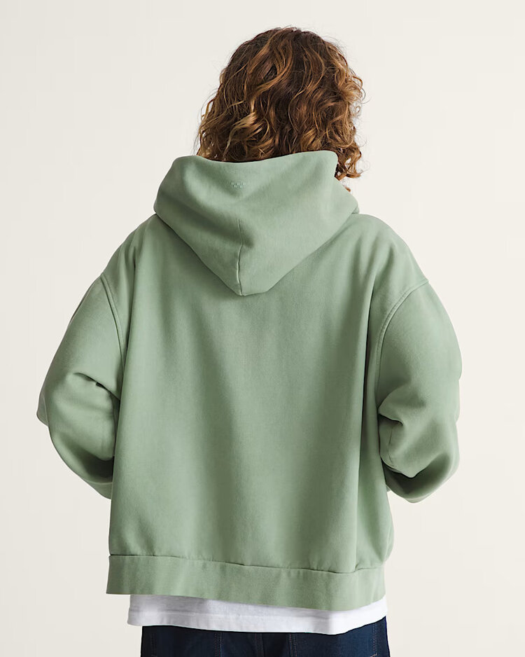 Vans Lx Full Zip Hoodie | Gray Olive