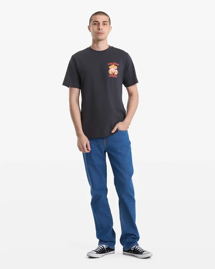 Volcom Volcom Catastrophy Short Sleeve Tee | Washed Black Heather