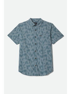 Brixton Charter Print Short Sleeve Woven | Trooper Crackle Paint
