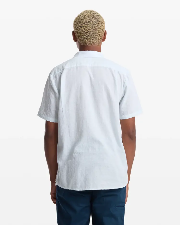 Volcom Bankstone II Short Sleeve Shirt | Light Blue Acid