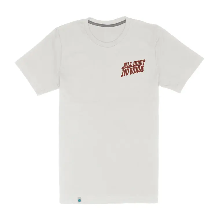 Sendero Provisions Co. All Giddy No Whoa T-Shirt | Vintage White