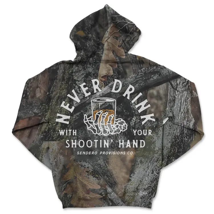 Sendero Provisions Co. Sendero Provisions Co. Shootin' Hand Hoodie | Will Tree Camo