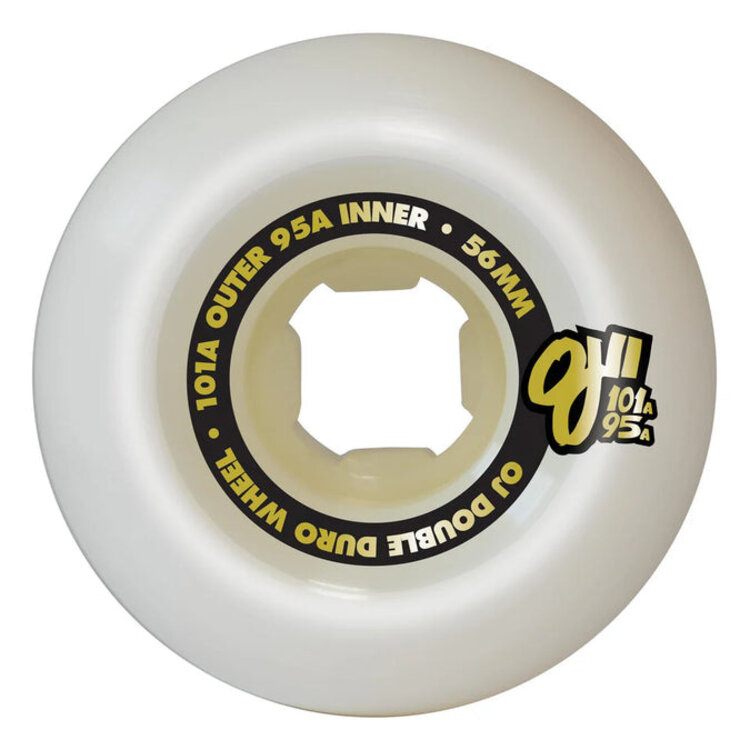 OJ's OJs Woolley Roo Gold Double Durometer 101/95A Wheel | 56mm