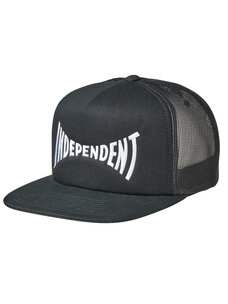 Independent Span Embroidery Snapback Hat | Black