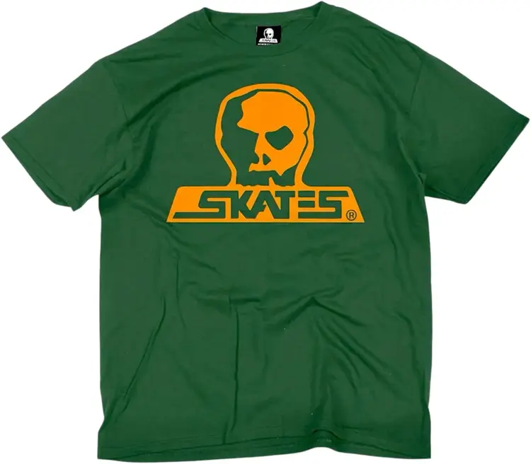 Skull Skates Skull Skates T-Shirt Burbs Ranger |Green/Orange