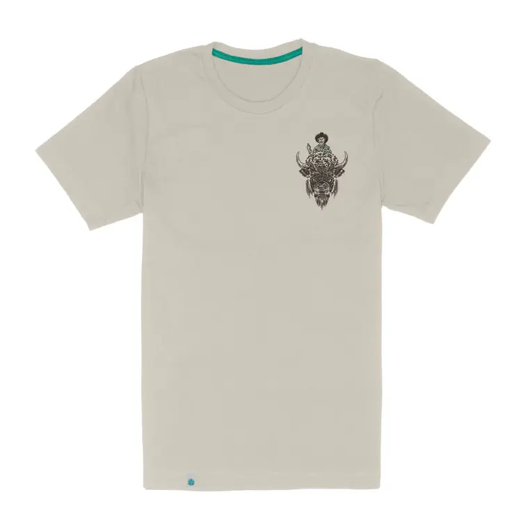 Sendero Provisions Co. Sendero Provisions Co. American Buffalo T-Shirt | Vintage White