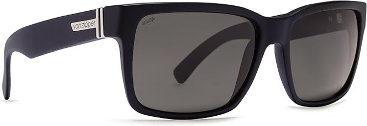 VonZipper VonZipper Television | Black Satin / Wildlife Vintage Grey Polar