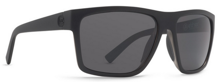 VonZipper VonZipper Dipstick | Black Satin / Grey