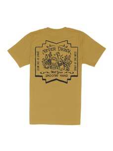 Sendero Provisions Co. Sendero Provisions Co. Shootin' Hand Salud T-Shirt | Goldenrod