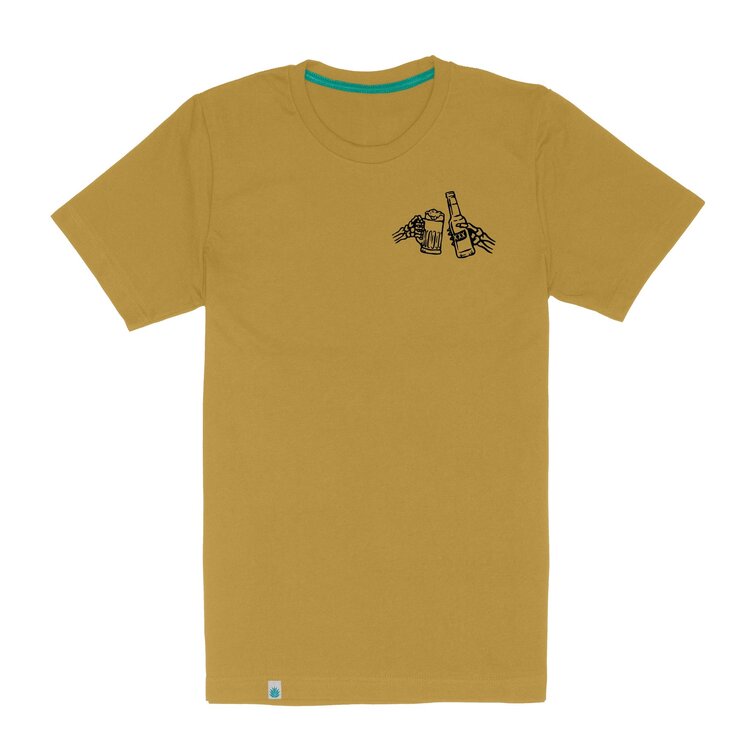 Sendero Provisions Co. Sendero Provisions Co. Shootin' Hand Salud T-Shirt | Goldenrod