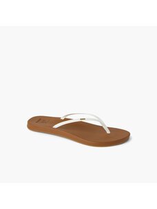 Reef Reef Cushion Slim |White/Tan