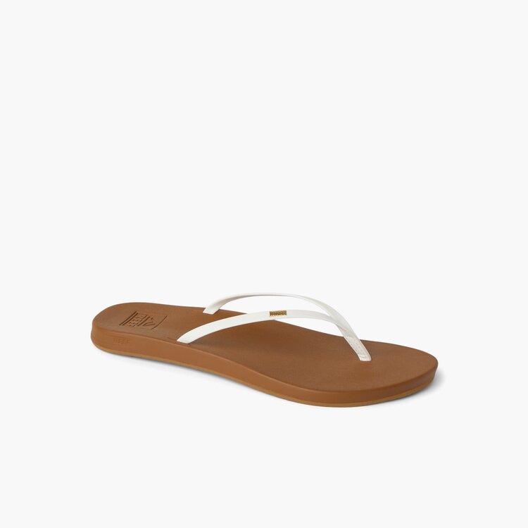 Reef Reef Cushion Slim |White/Tan