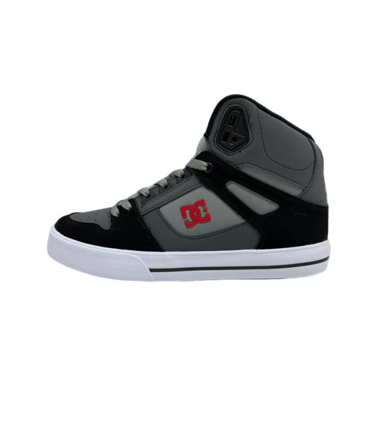 DC Pure High Top Wrap Cup | Grey/Black/Red