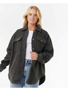 Rip Curl Rip Curl High Tide Fleece Shacket | Washed Black