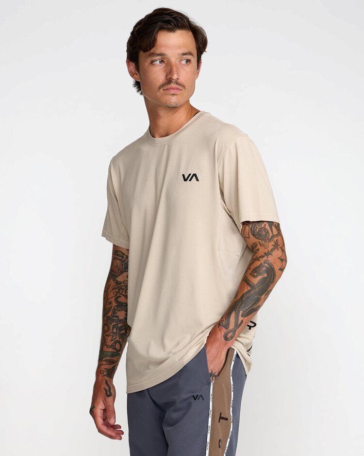 RVCA Sport Vent S/S | Light Khaki