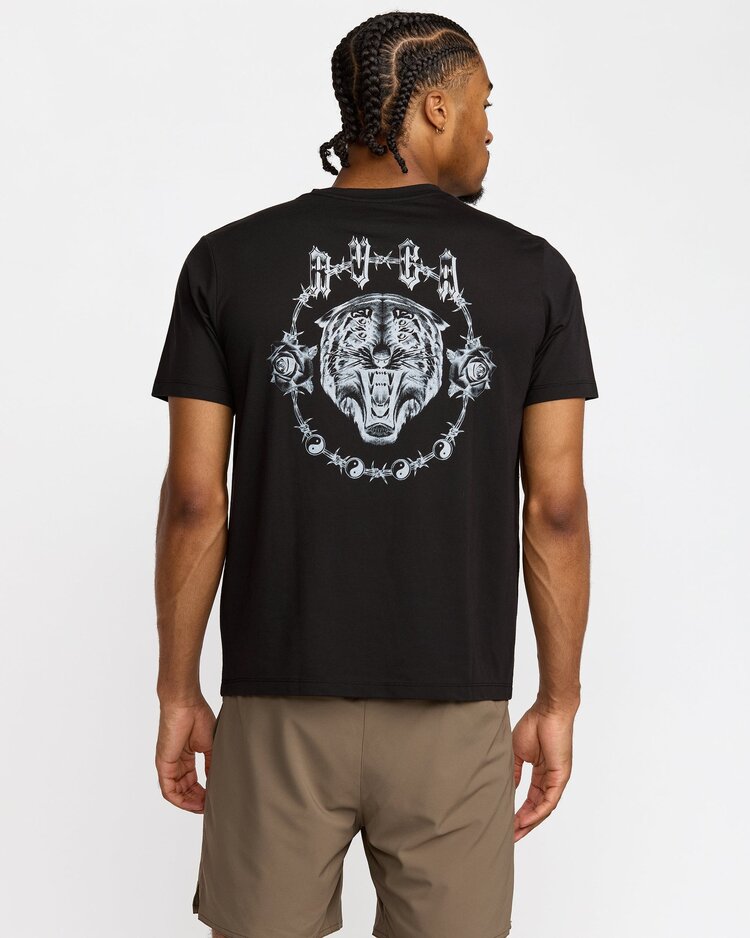 RVCA Benj Tiger Eyes SS | Black