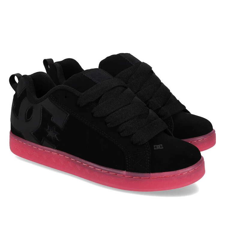 DC DC Court Graffik LE | Black/Pink