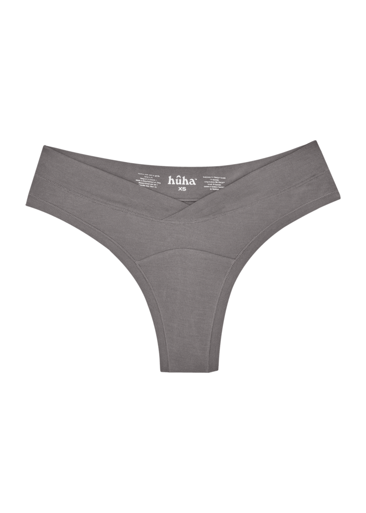 Huha Huha Crossover Thong | Tourmaline