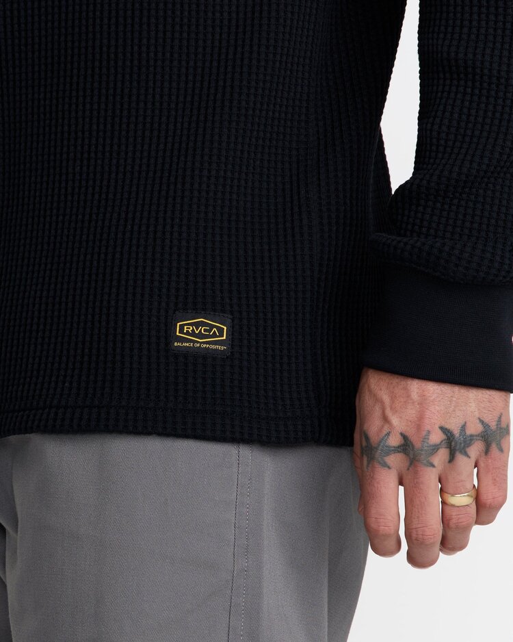 RVCA RVCA Dayshift Thermal L/S | Black