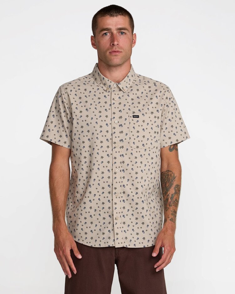 RVCA RVCA Thatll Do Print S/S | Light Khaki