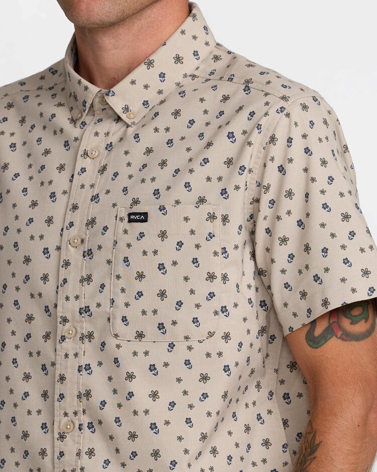 RVCA RVCA Thatll Do Print S/S | Light Khaki