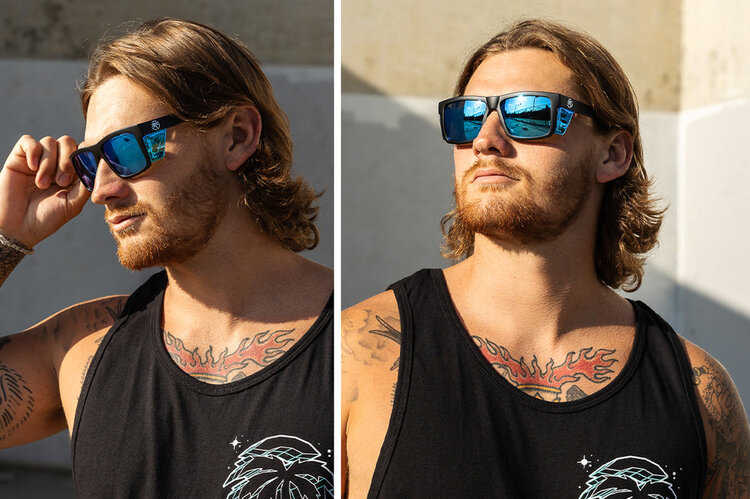 Heat Wave Performance Vise Z87+ | Galaxy Blue Polarized